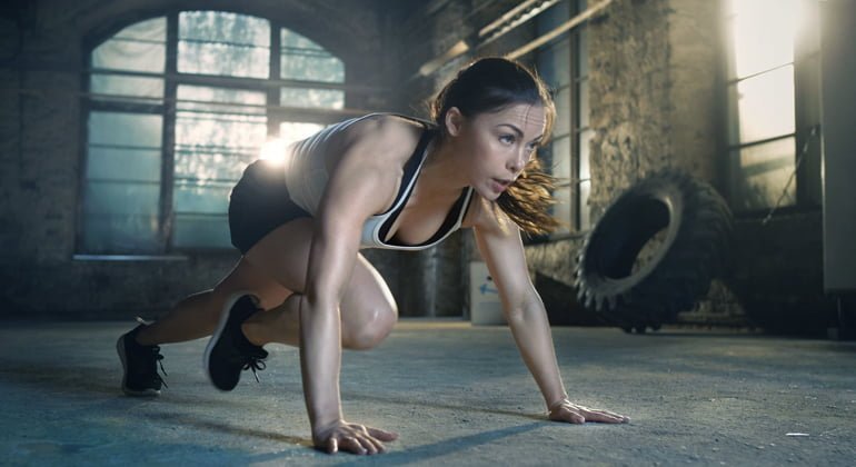 Exercitiu Mountain Climber - Antrenament HIIT