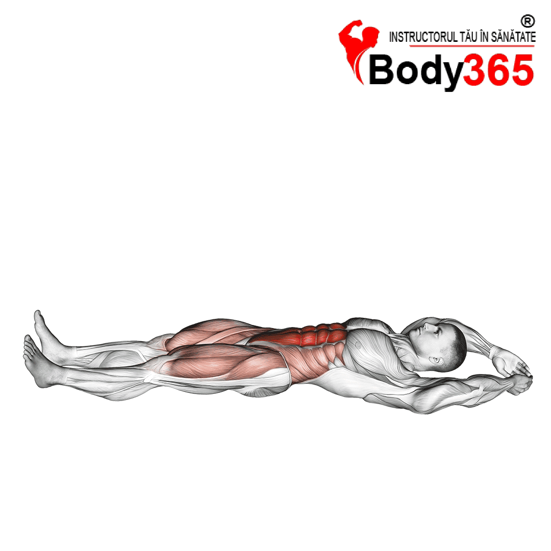 Exercitii Abdomen Pentru Definire Si Volum - Echere V-Ups