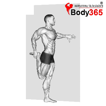 Exercitiu Stretching pentru picioare