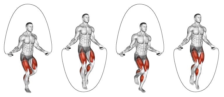 Sărituri cu Coarda: Exercițiu HIIT - metoda de executare