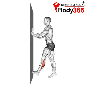 Exercitiu stretching pentru gambe