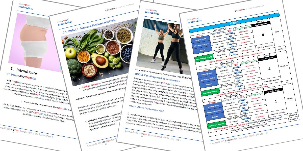 Program de slabit fara dieta BODYDIETLESS fragment
