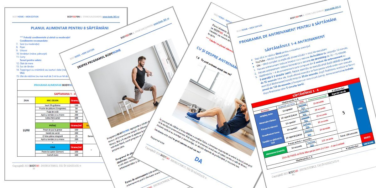 Program de slabit acasa pentru barbati BODYHOME fragment 2