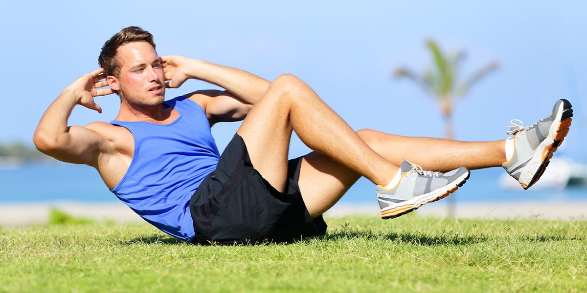 Program Abdomen Plat pentru Barbati acasa sau la sala