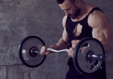 Flexii Inverse Biceps cu Bara Z mod de executare