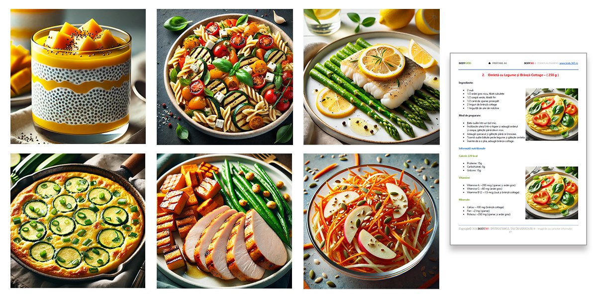 Rețete Gratuite pentru Slăbit Sănătos