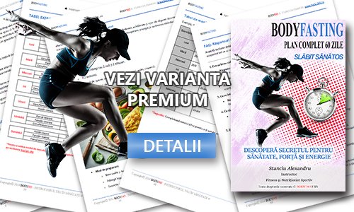 Program post intermitent sau fasting